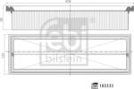 FEBI Bilstein Filtru habitaclu FEBI Bilstein 183333 (FEBIBILSTEIN183333)