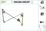 Valeo Actionare electrica geam Valeo 850396 - compatibil Seat (VALEO850396)