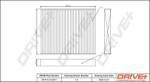 Dr! ve+ Filtru habitaclu Dr! ve+ DP1110.12. 0277 - compatibil Renault, Nissan, Fiat, Opel - Dr! ve+ (DRVEDP1110120277)