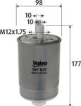Valeo Filtru combustibil Valeo 587623 - compatibil Renault (VALEO587623)