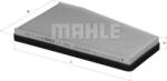Mahle Filtru habitaclu Mahle LA 368 - compatibil Chevrolet - MAHLE-LA 368 (MAHLELA368)