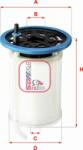 Sofima FILTRU COMBUSTIBIL - compatibil Alfa - Sofima-S 0H2O NE (SOFIMAS0H2ONE)