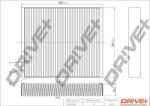 Dr! ve+ Filtru habitaclu Dr! ve+ DP1110.12. 0061 - compatibil Saab, Opel, Vauxhall, Chevrolet - Dr! ve+ (DRVEDP1110120061)