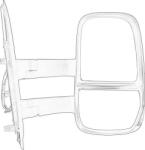 Iveco Geamuri, Oglinzi Oglinzi Iveco 5802029798 - compatibil Iveco (IVECO5802029798)