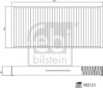 FEBI Bilstein Filtru habitaclu FEBI Bilstein 182121 (FEBIBILSTEIN182121)