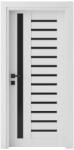 Novo Doors Usa Interior din MDF Novo Doors NDM01 LUX PREMIUM, Cadru din Lemn Masiv, Insertii imitatie sticla, KIT COMPLET, Toc Reglabil de 10 CM INCLUS, Plinta pe Ambele Parti (NDM01)
