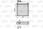 VALEO 811500 Schimbator caldura, incalzire habitaclu