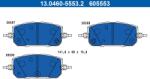 ATE set placute frana, frana disc ATE 13.0460-5553.2 (13.0460-5553.2)
