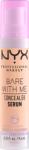 NYX Cosmetics NYX, Professional Makeup Bare With Me hidratáló korrektor és hibajavító szérum, 2.5 Medium Vanilla, 9.6 ml (800897242312)