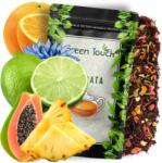 Green Touch Kwiat Kobiecosci fekete tea, Green Touch, 50 g, ananász és papaya ízű, tartós csomagolásban (HGT3_50g)