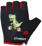 Chiba COOL Kids Dinosaurie Mănuși de ciclism pentru copii XS (3050518-70-13-XS)