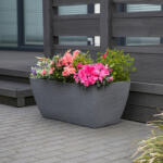 Patio virágláda 80X40X34 cm szürke (5900791067693)