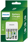 Philips Incarcator USB Philips pentru acumulatori 2 x AAA 700 mAh + 2 x AA 1300 mAh (PH-SCB4013NB) Baterie reincarcabila