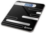 Platinet Cantar Cântar corporal electronic 180 kg, Display LCD/LED iluminat, sticlă securizată 6 mm, Auto ON/OFF, indicator temperatură, Negru (PBS26B) - vexio Cantar baie