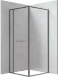 Deante Square cabină de duș 80x80 cm pătrat grafit mat/sticlă transparentă KQB_D088P (KQBD088P)