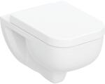 Geberit Selnova Square set vas și capac agăţat fără margine cu spălare turbionară alb lucios 503.154. 00.1 (503154001)