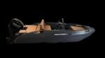 SeaStorm 13s HDPE Extra tartós műanyag csónak fekete - 400 cm (SEASTORM13S ADVANTAGE ĆIERNY)