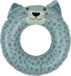 Swim Essentials Felfújható úszógumi Green Leopard 55 cm