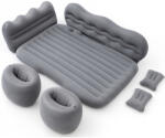 Sersimo Saltea auto gonflabila pentru bancheta spate, cu perne si pompa, 128x76x15 cm (GO-F44C) Sac de dormit