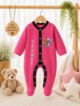 SuperBaby Salopeta din bumbac pentru bebelusi cu botosei, Koala