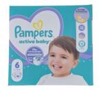 Pampers active baby scutece pentru copii nr. 6 13-18kg 56bucati/set