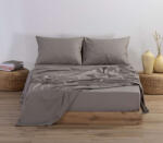 Nef-Nef Homeware Cearșaf Dublu cu Elastic 140x200+30cm. Basic 033508 1185 Mocca (033508)
