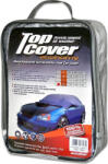 Autoline TopCover Eco Jumătate de Husă Auto cu Geantă de Transport 317x157x50cm Impermeabilă XLarge care Se Fixează cu Curele 13826 (13826)