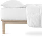 Andrea Simone Бял еластичен чаршаф от джърси 160x200 cm Boxspring - Andrea Simone (2-013-0400)