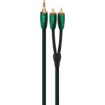 AudioQuest Cablu audio 3.5mm - 2RCA AudioQuest Evergreen 1m (EVERG01MR)