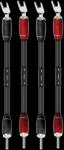 AudioQuest Jumper Biwire Audioquest Dragon (SPADE-SPADE), Argint PSS, 4buc/set (AUDHC-AQ-BWJDRAGONSPAS) - voipshop