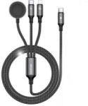 Huawei AWEI W23 cable 2in1 USB-C 100W / Lightning 10W / Watch 2.5W black