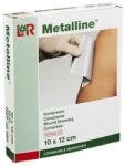Lohmann & Rauscher Metalline 10 x 12 cm, 10 db/doboz impregnált gézlap, steril
