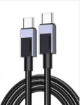 UGREEN Cablu Date si Incarcare USB-C - USB-C UGREEN L512, 100W, 2m, Gri
