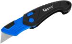 GEKO Összecsukható kés trapéz pengével 60x19x0.6mm SK5 (G01836A)