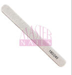 Master Nails Reszelő FA vékony, Szürke, egyenes 180/240