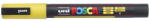 uni Dekormarker 0, 9-1, 3mm, Uni-Posca PC-3ML csillámló sárga (2UPC3MLS) - web24
