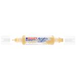 edding Akril marker 2-3mm, és 5-10mm, 3D kétvégű Edding 5400 pasztell citromsárga (7580247013) - web24