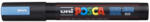 uni Dekormarker 1, 8-2, 5mm, Uni Posca PC-5M metál kék (2UPC5MMK) - web24