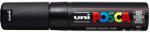 uni Dekormarker 4, 5-5, 5mm, Uni Posca PC-7M fekete (2UPC7MF) - web24