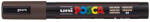 uni Dekormarker 1, 8-2, 5mm, Uni Posca PC-5M sötétbarna (2UPC5MSB) - web24