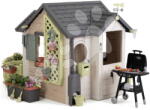Smoby Căsuță de grădină cu grătar Garden House Life Smoby cu jgheab pentru scurgere, cu filtru UV, de la 24 luni (SM810308-M) Casuta pentru copii