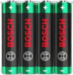 Bosch Super Alkaline AAA elem, LR03, fólia, 4 db (Bosch-LR03SA4F/00)
