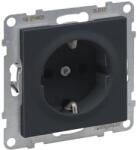 Legrand Priza Schuko Legrand SEANO cu protectie sporita, 16 A, 250 V, culoare antracit (765420)
