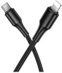 hoco. USB 2.0 Type C Lightning Töltő/adat Fekete 1m X120_C_B (X120_C_B)