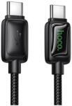 hoco. USB 2.0 Type C Összekötő Fekete 1.2m U146_C_C_B (U146_C_C_B)
