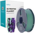 SUNLU PLA+ Silk két színű filament zöld-lila PLA+ Silk DC G Pur (6933582315597)