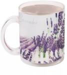  Cană din sticlă IRIS model lavanda 9, 7cm 102023 (102023)