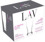LAV Set de 6 pahare de bere LAV Brotto Beer 330ml LV-BRO19F (LV-BRO19F)