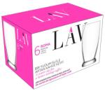 LAV Roma Liqueur 140ml pahar de lichior set de 6 LV-ROM336F (LV-ROM336F)