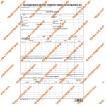  Formularul B. 7300-261/UJ A4 "Instrucțiuni de expatriere și decont de cheltuieli (B.7300-261/UJ)